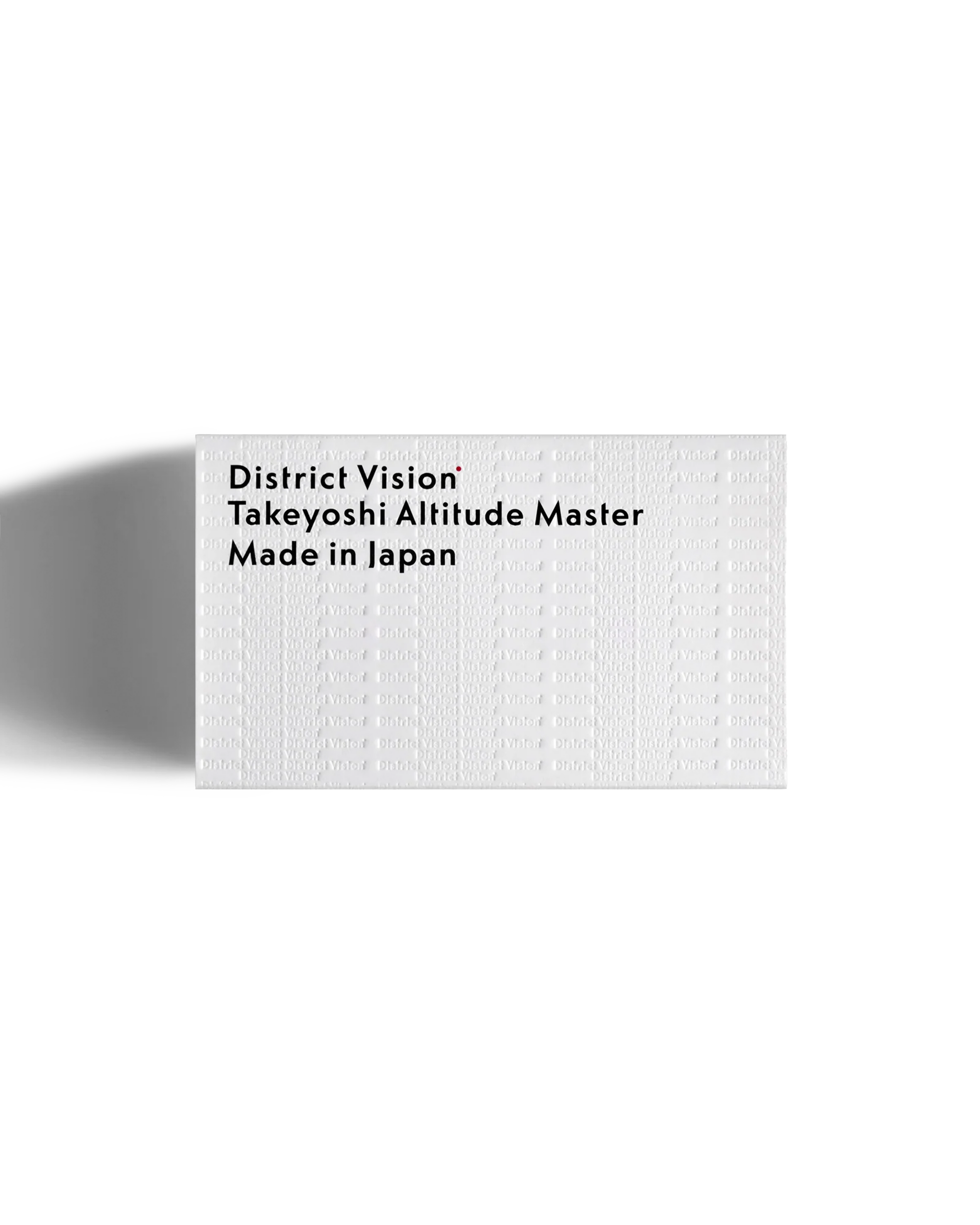 Takeyoshi Altitude Master, Ink Black/D+ Onyx Mirror