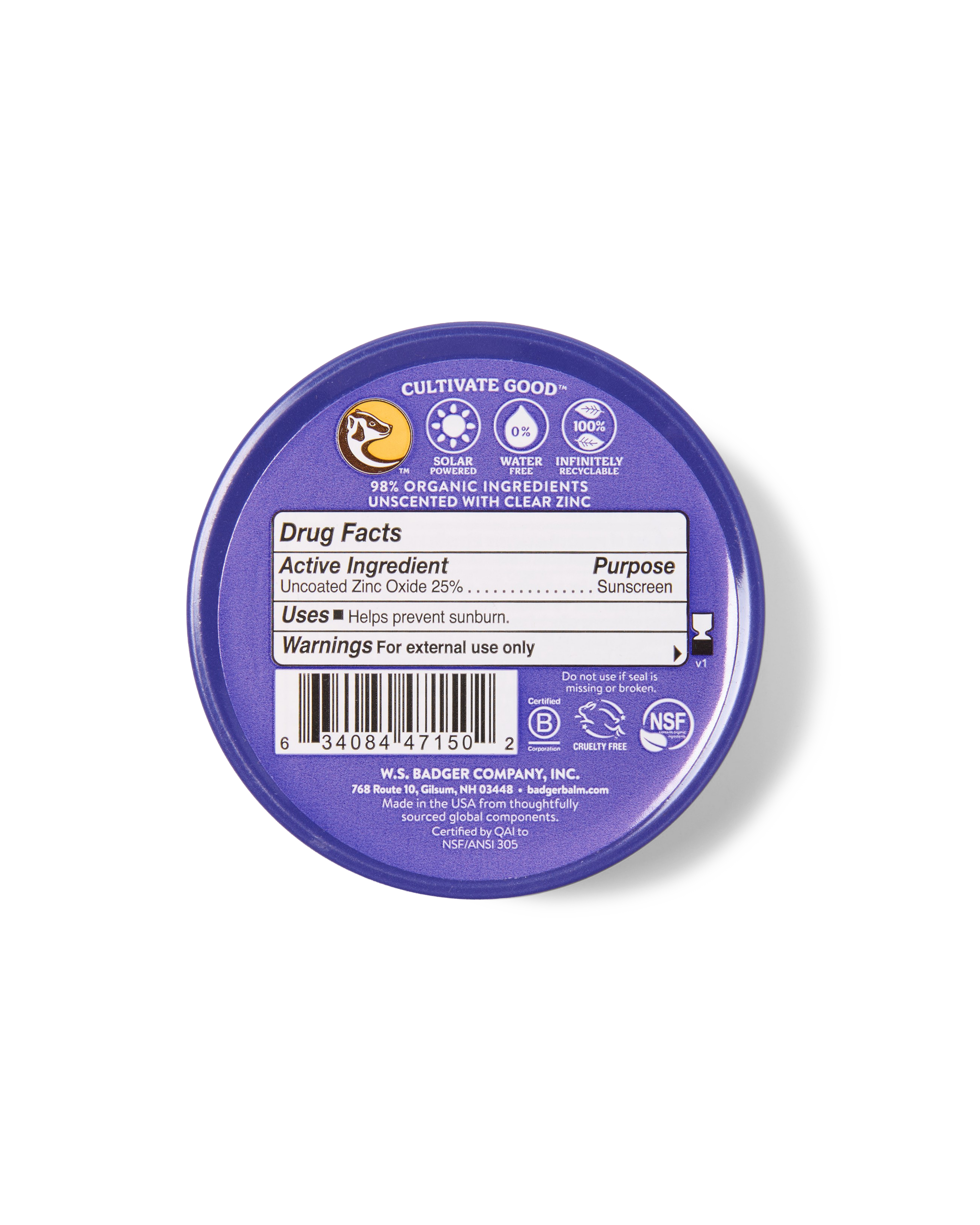 Adventure Mineral Sunscreen Tin - SPF 50