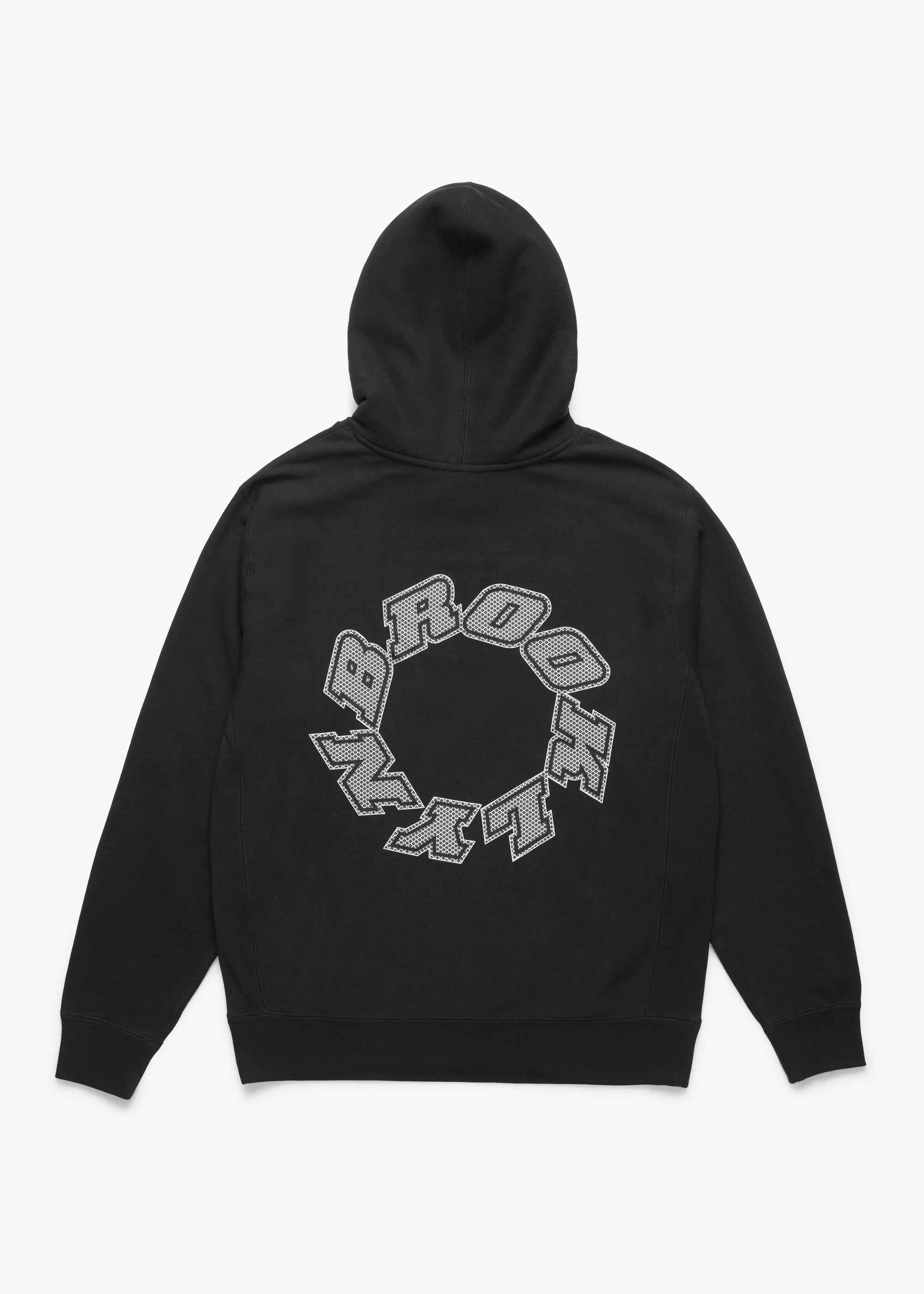 x Brooklyn Machine Works Reflective Rounded Logo Hoodie
