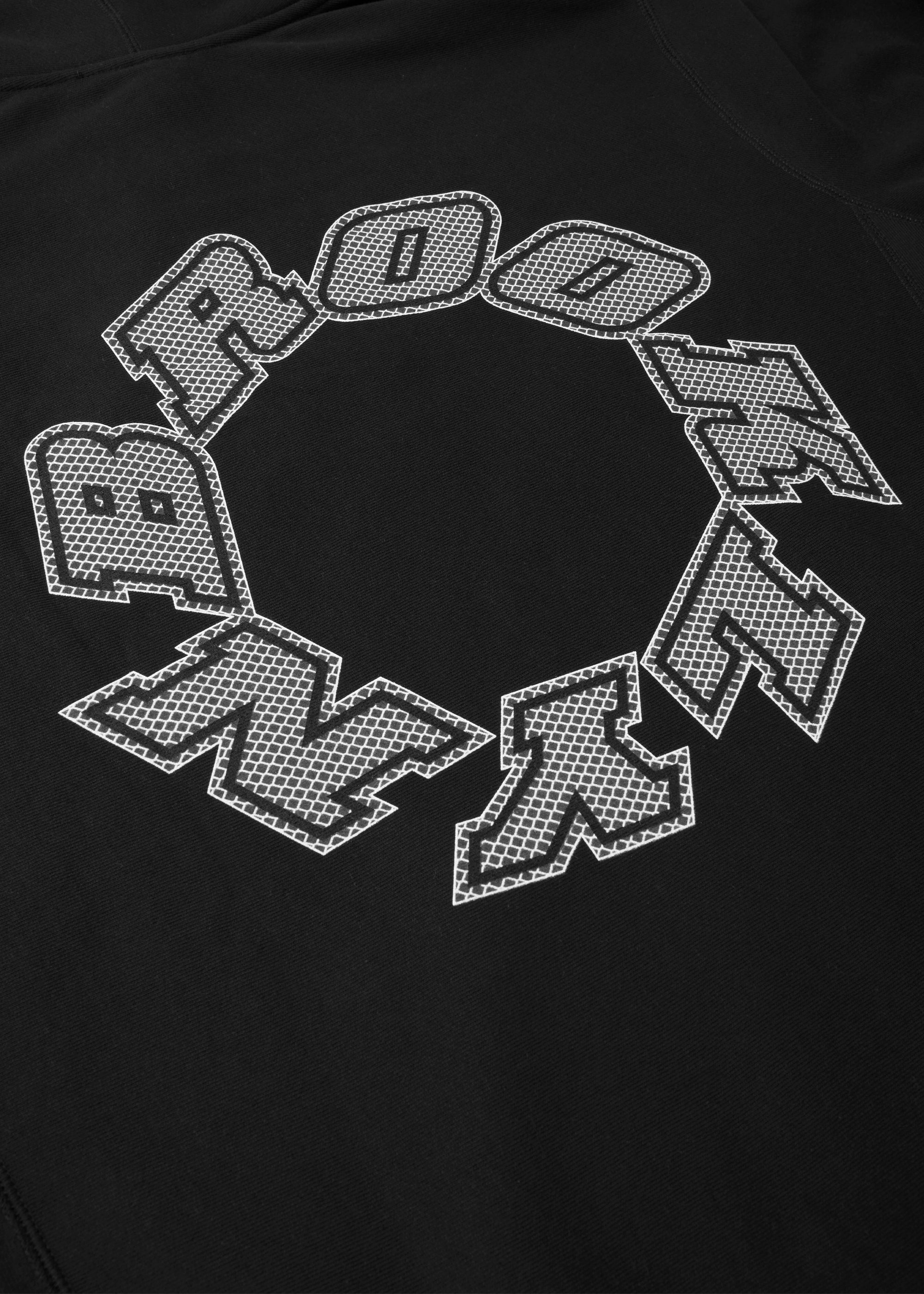 x Brooklyn Machine Works Reflective Rounded Logo Hoodie