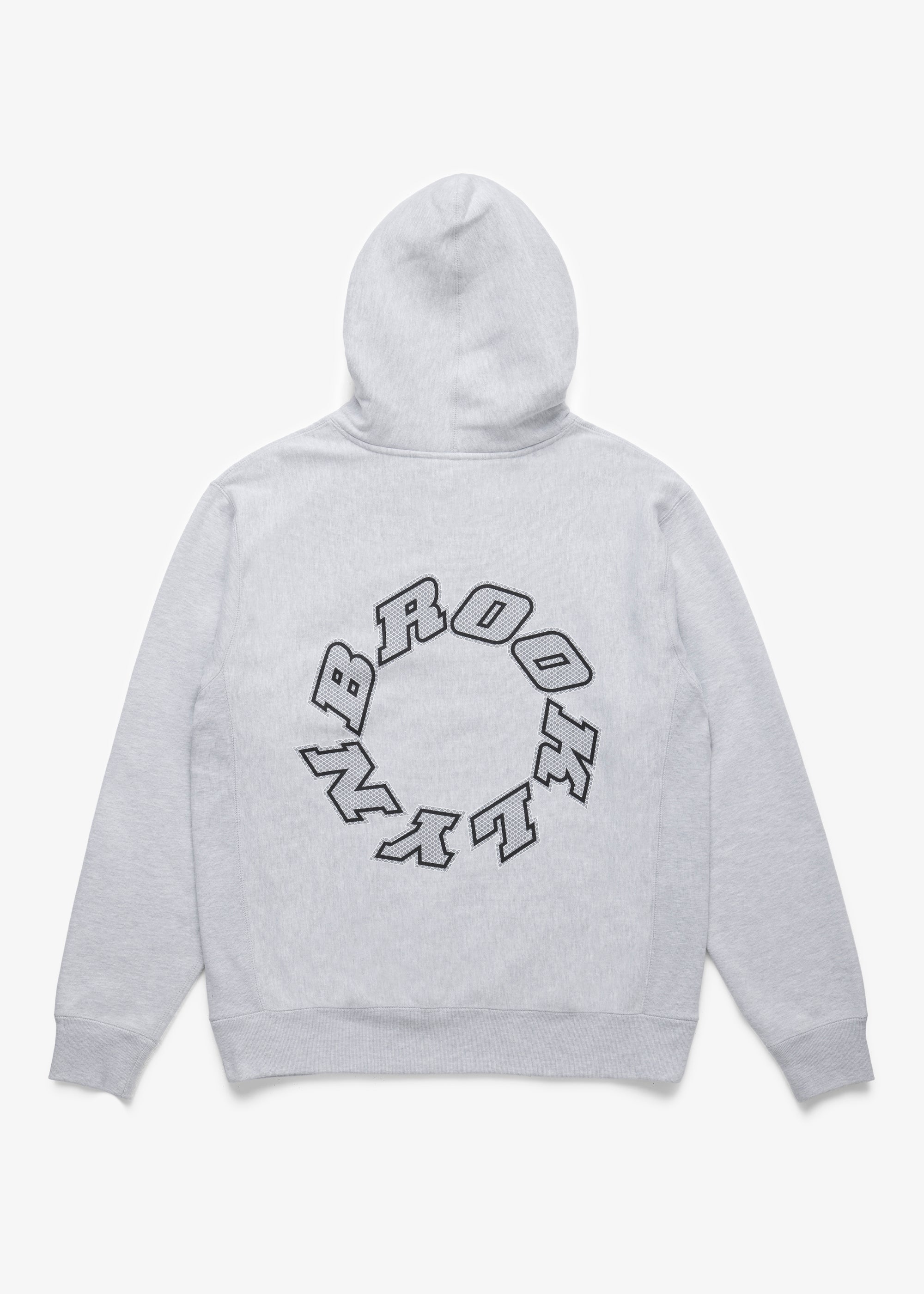 x Brooklyn Machine Works Reflective Rounded Logo Hoodie