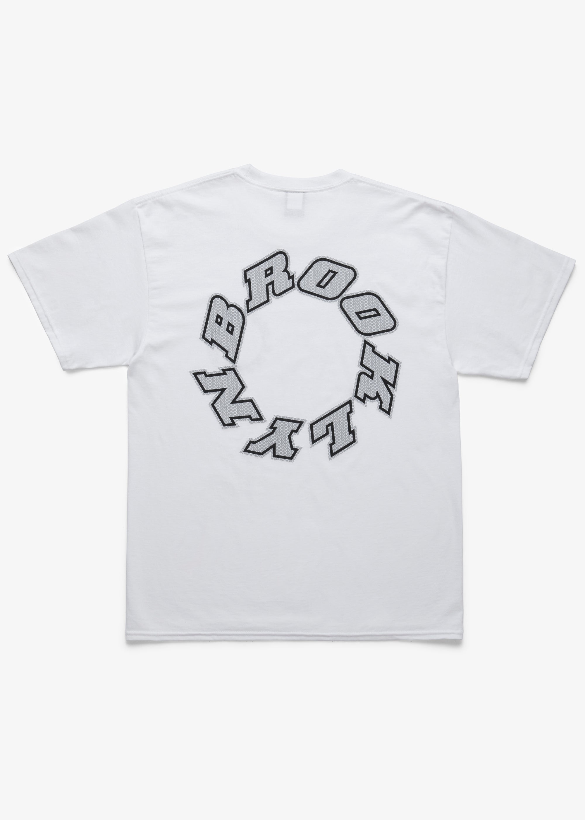 x Brooklyn Machine Works Reflective Rounded Logo Tee