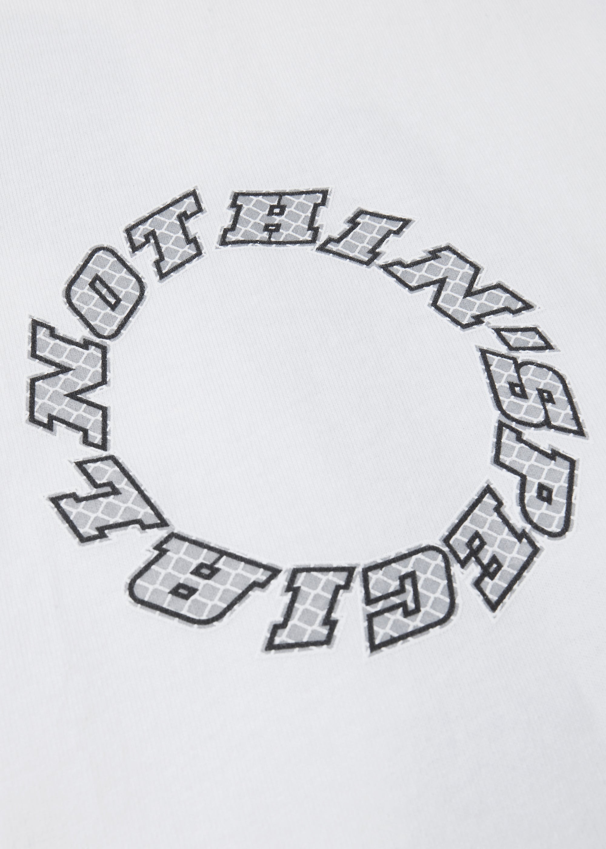 x Brooklyn Machine Works Reflective Rounded Logo Tee