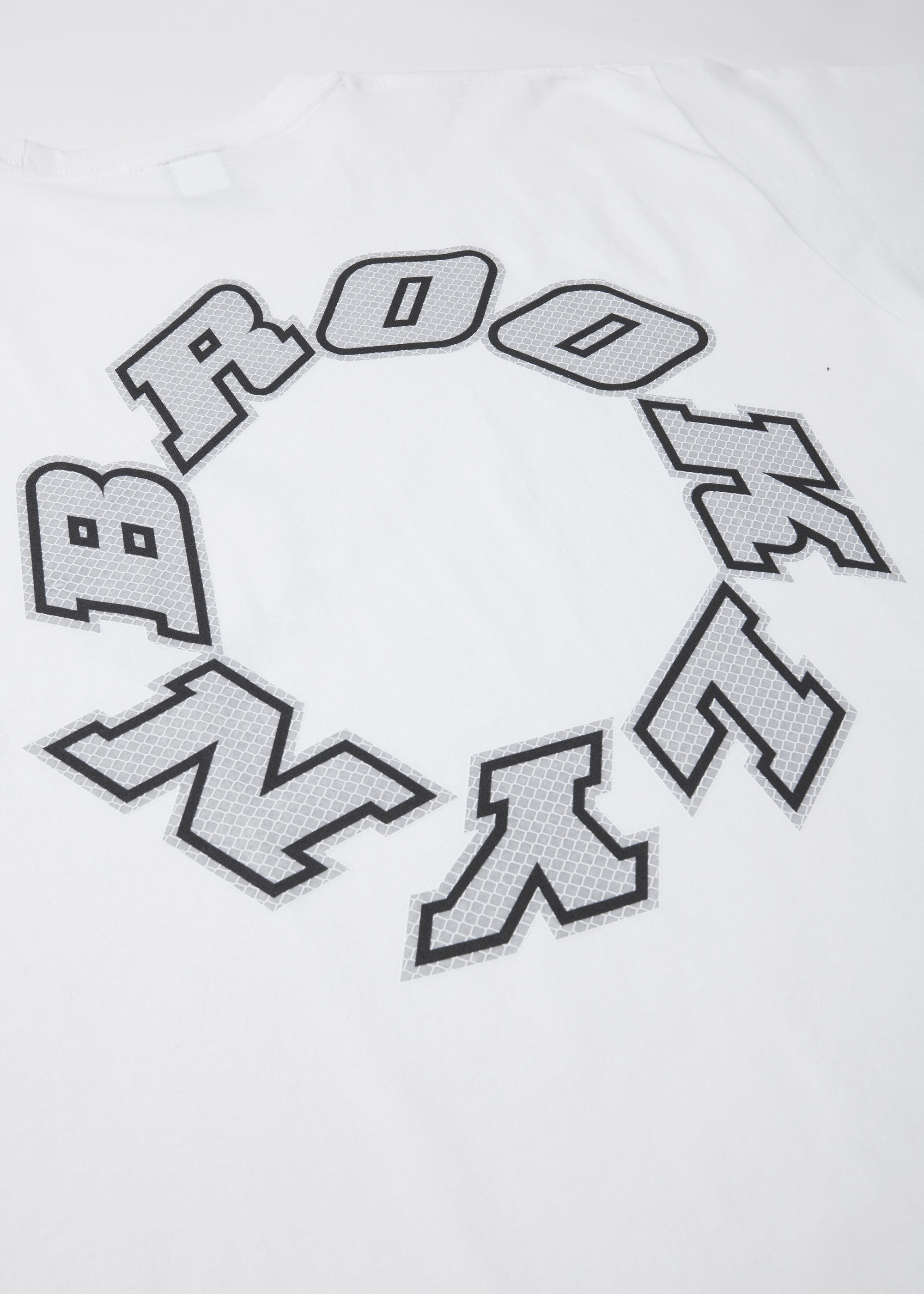 x Brooklyn Machine Works Reflective Rounded Logo Tee