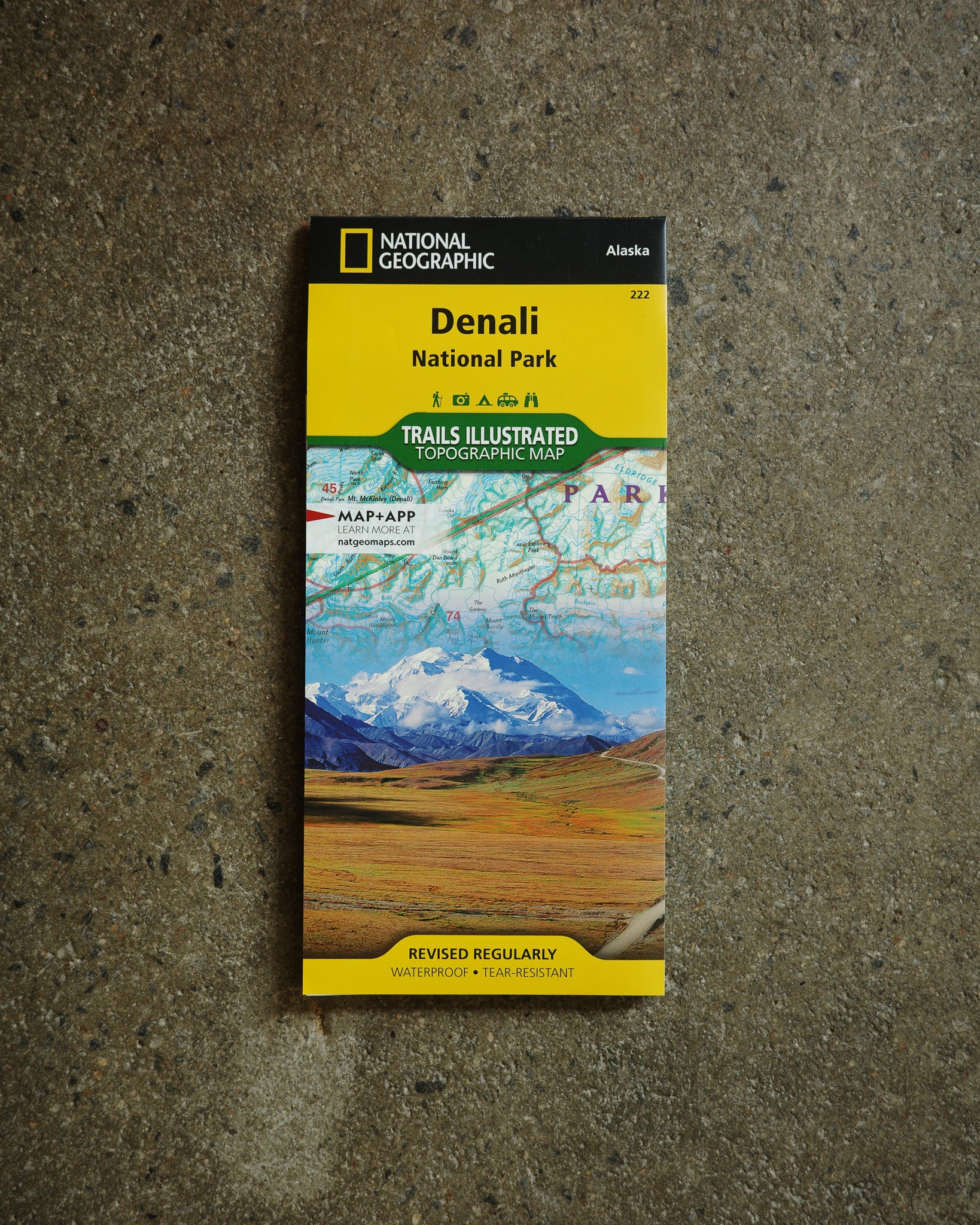 Denali National Park and Preserve Map - 222